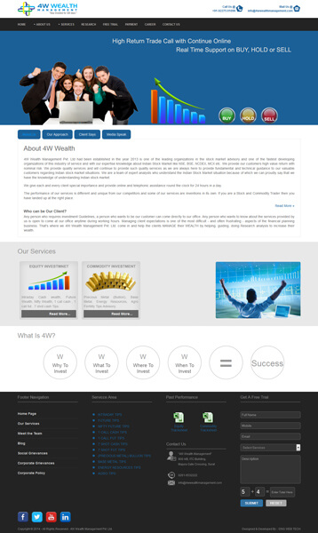 Portfolio of website designing company uk