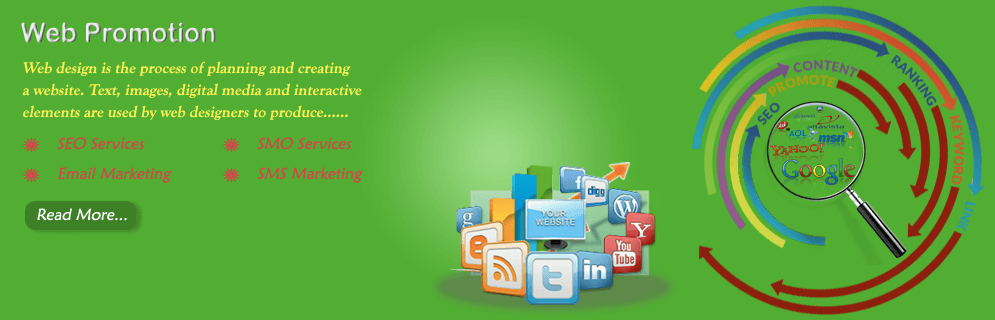 Web Promotion SEO company ahmedabad india Banner